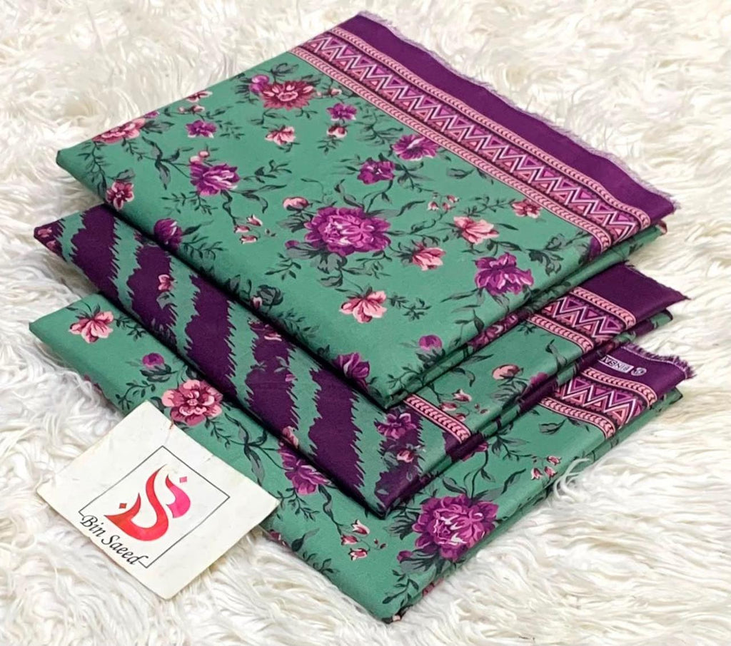 BIN SAEED  LAWN COLLECTION 2026