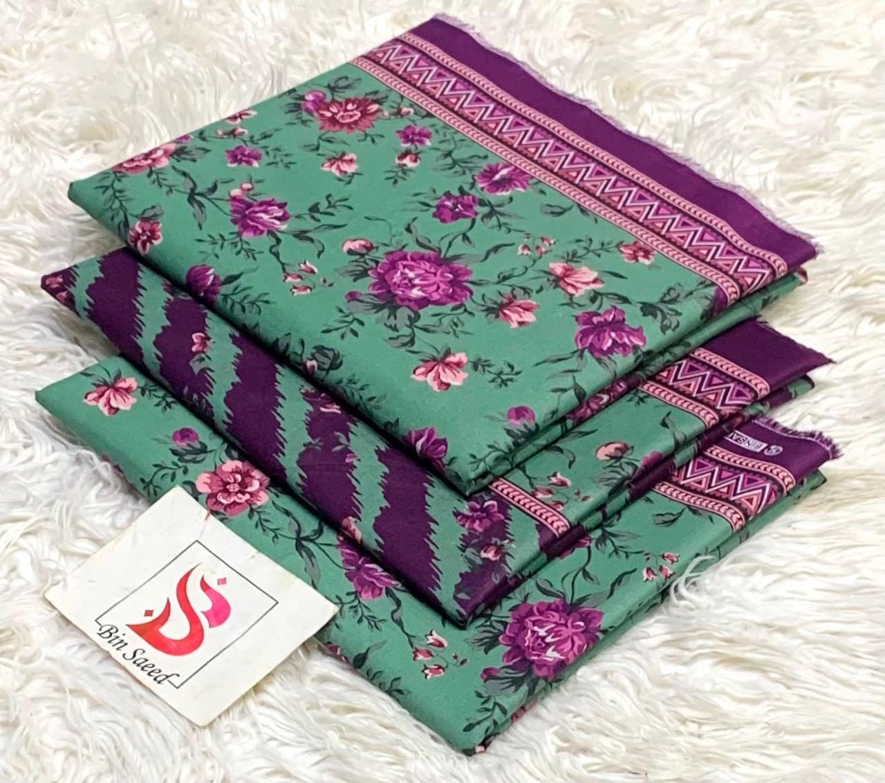 BIN SAEED  LAWN COLLECTION 2026