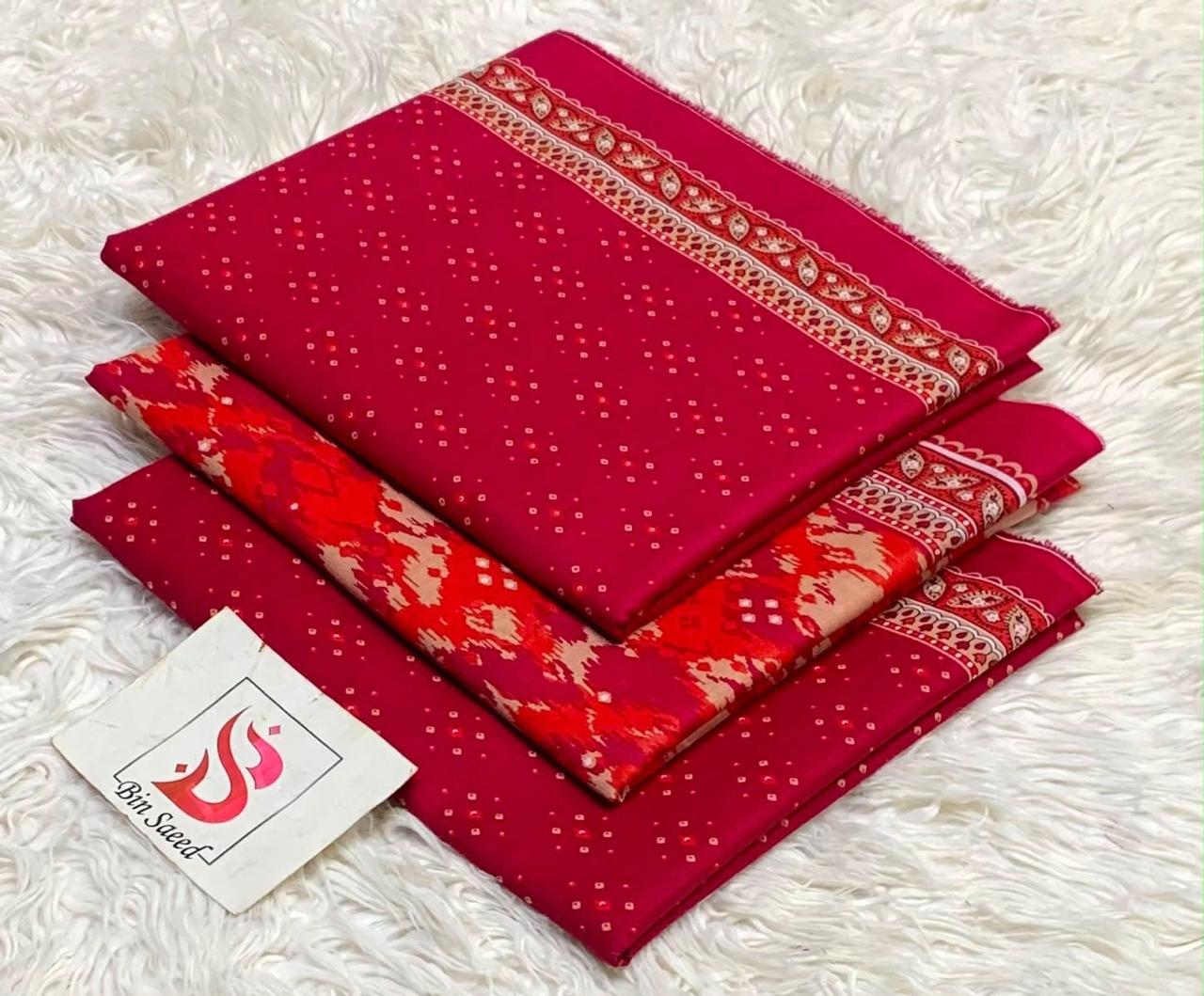 BIN SAEED  LAWN COLLECTION 2026