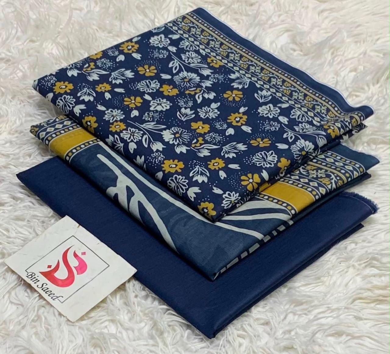 BIN SAEED  LAWN COLLECTION 2026
