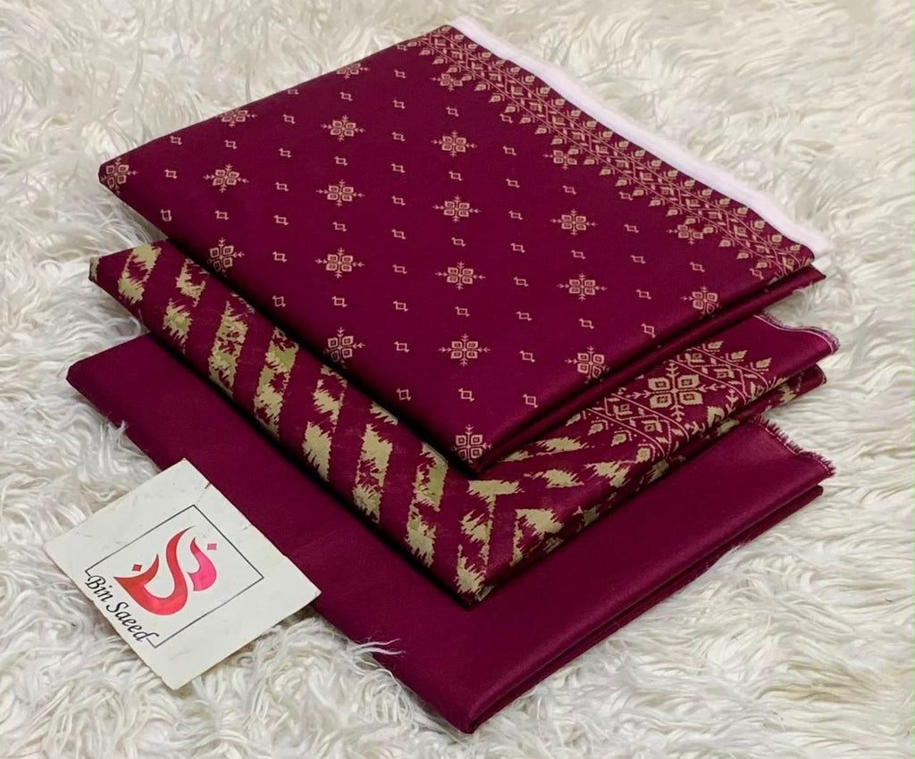 BIN SAEED  LAWN COLLECTION 2026