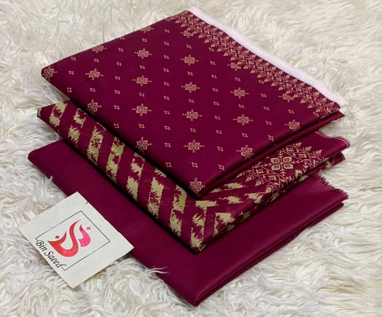 BIN SAEED  LAWN COLLECTION 2026
