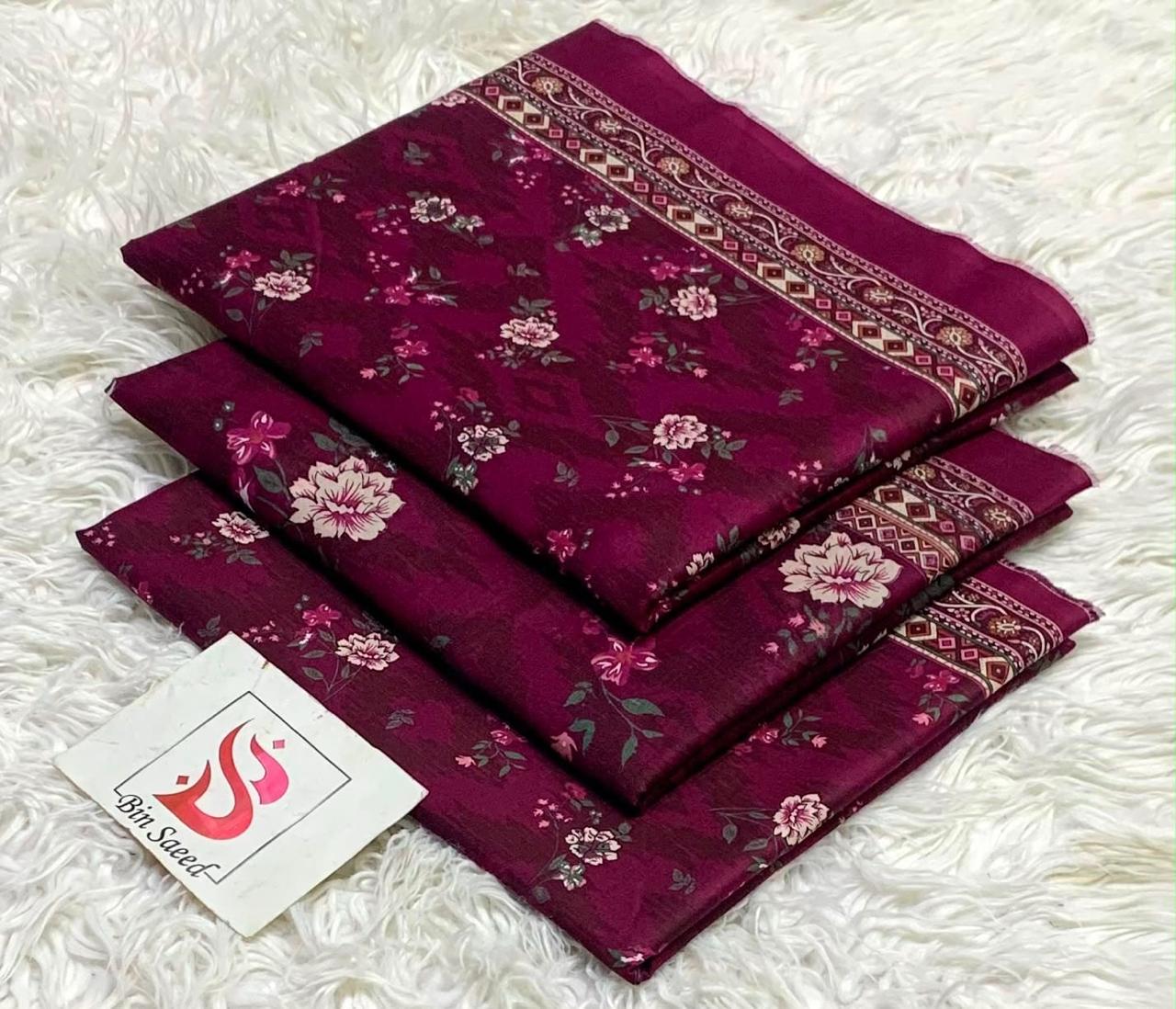 Bin Saeed Printed Lawn Collection | Women's Summer Lawn Suits