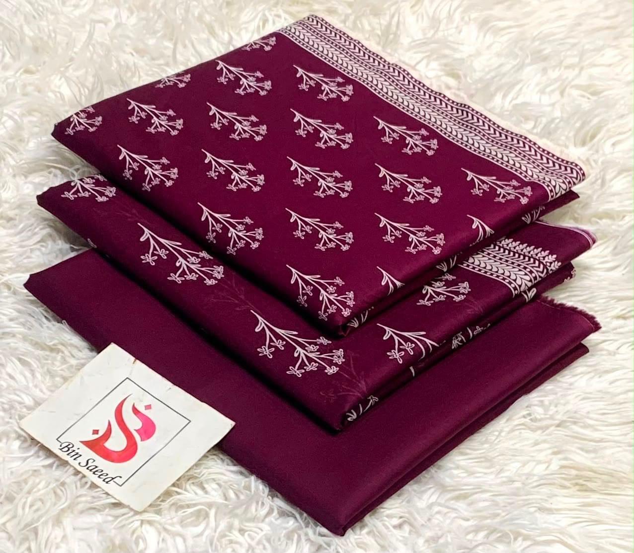 Bin Saeed Printed Lawn Collection | Women's Summer Lawn Suits