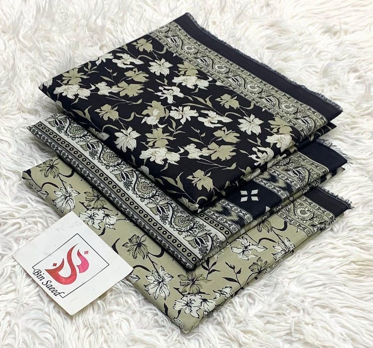 Bin Saeed Printed Lawn Collection | Women's Summer Lawn Suits