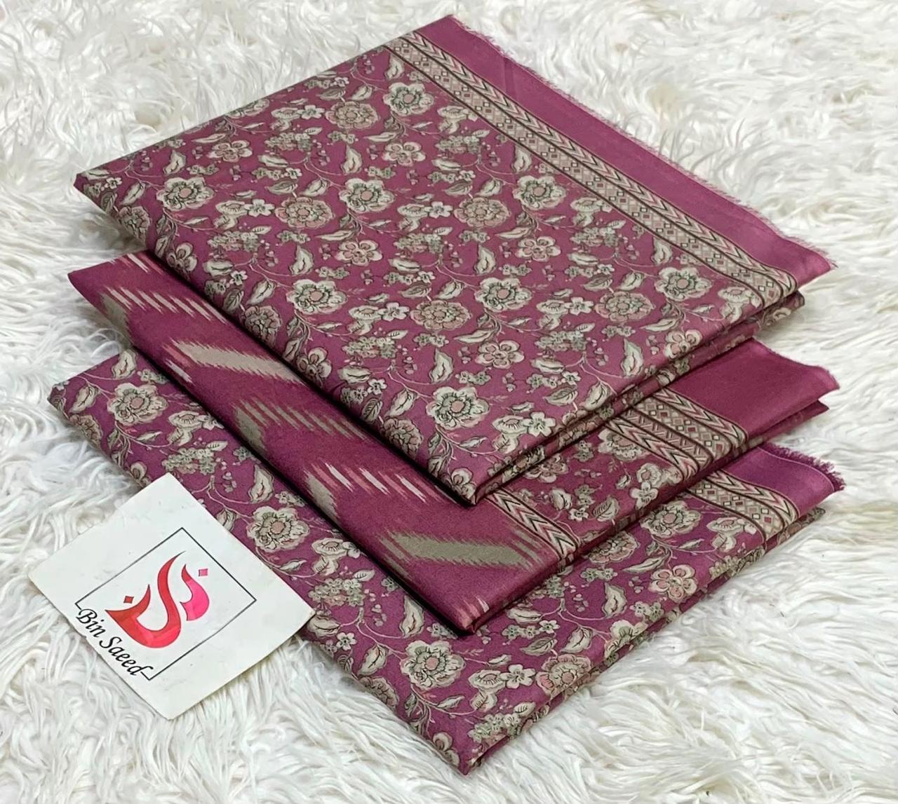 Bin Saeed Printed Lawn Collection | Women's Summer Lawn Suits
