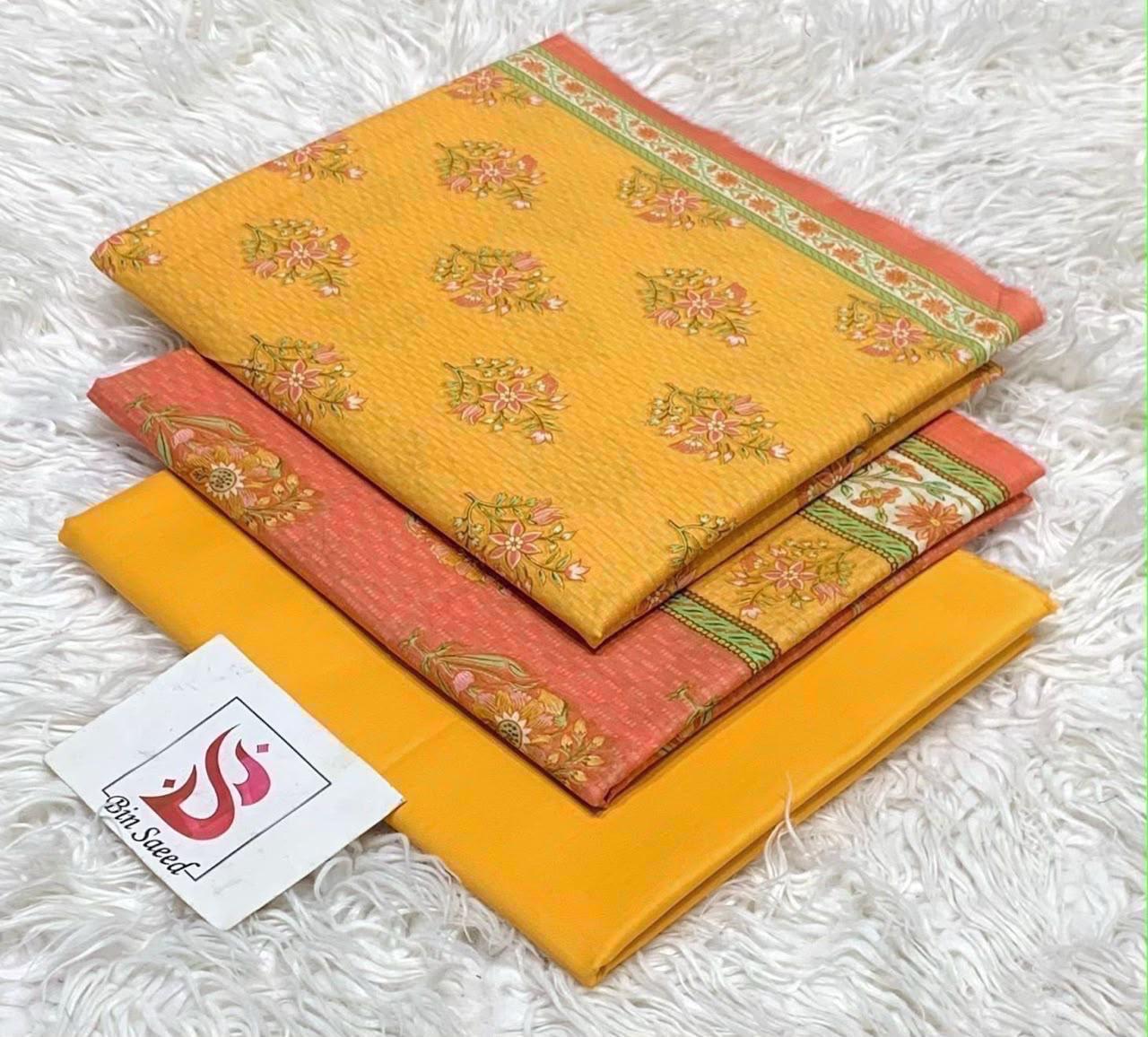 Bin Saeed Printed Lawn Collection | Women's Summer Lawn Suits