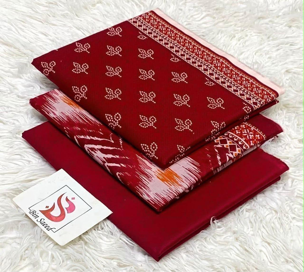 Bin Saeed Printed Lawn Collection | Women's Summer Lawn Suits