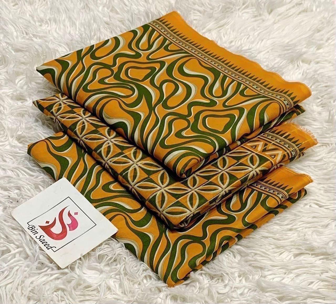 Bin Saeed Printed Lawn Collection | Women's Summer Lawn Suits