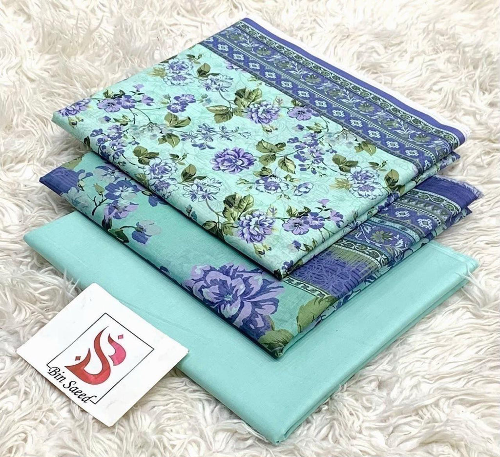 Bin Saeed Printed Lawn Collection | Women's Summer Lawn Suits