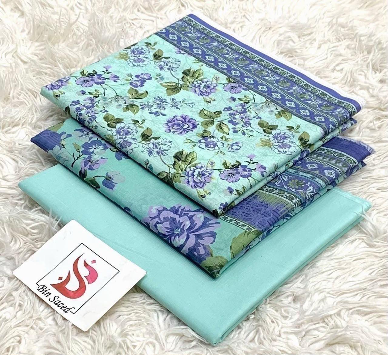 Bin Saeed Printed Lawn Collection | Women's Summer Lawn Suits