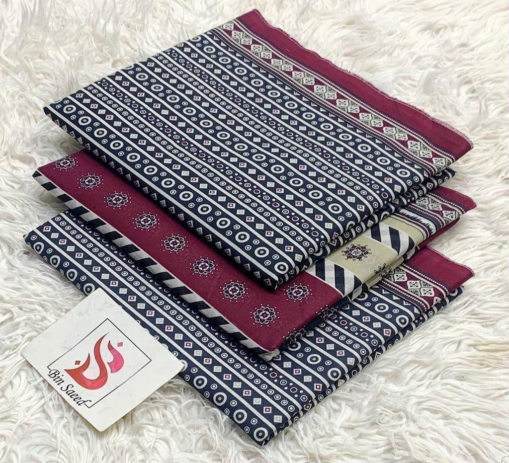 Bin Saeed Printed Lawn Collection | Women's Summer Lawn Suits