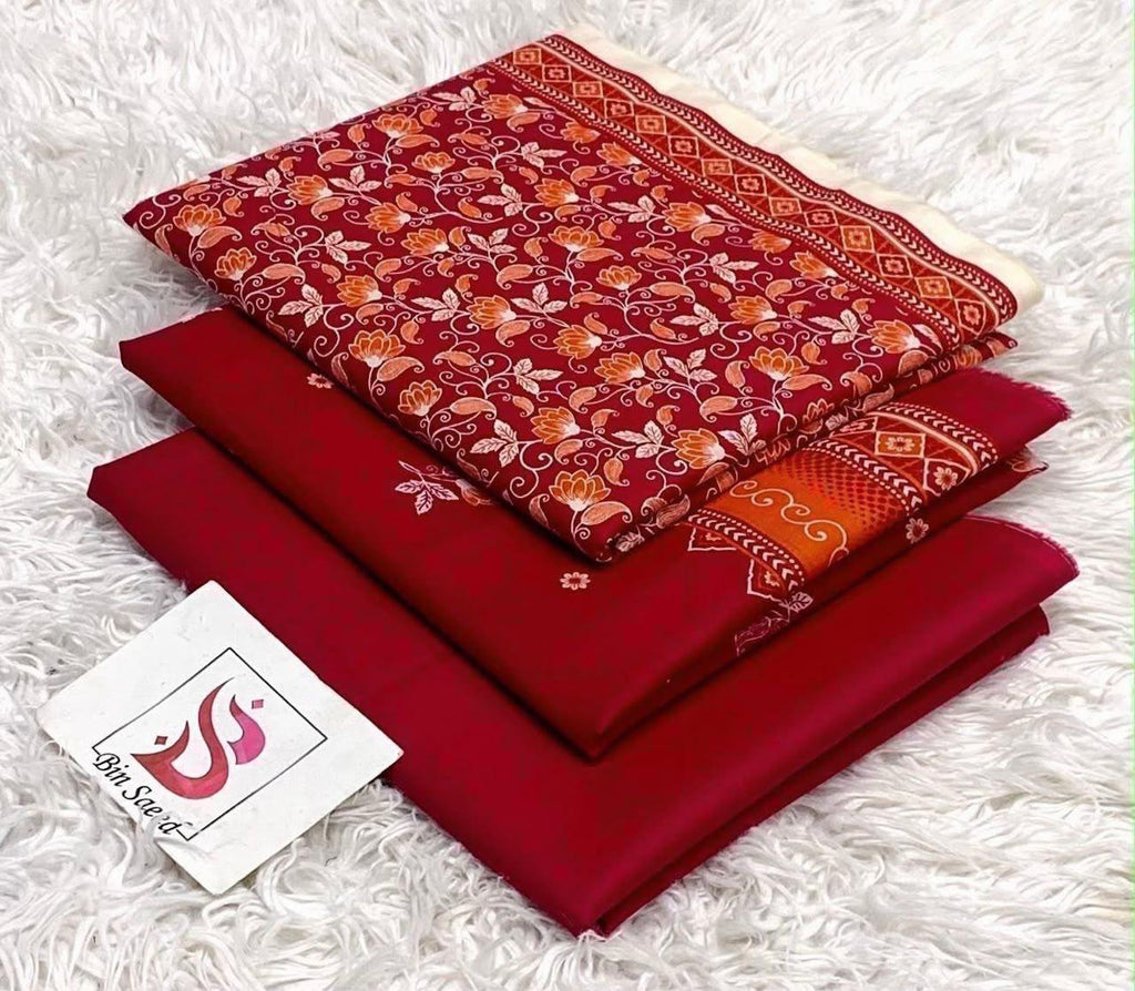 Bin Saeed Printed Lawn Collection | Women's Summer Lawn Suits