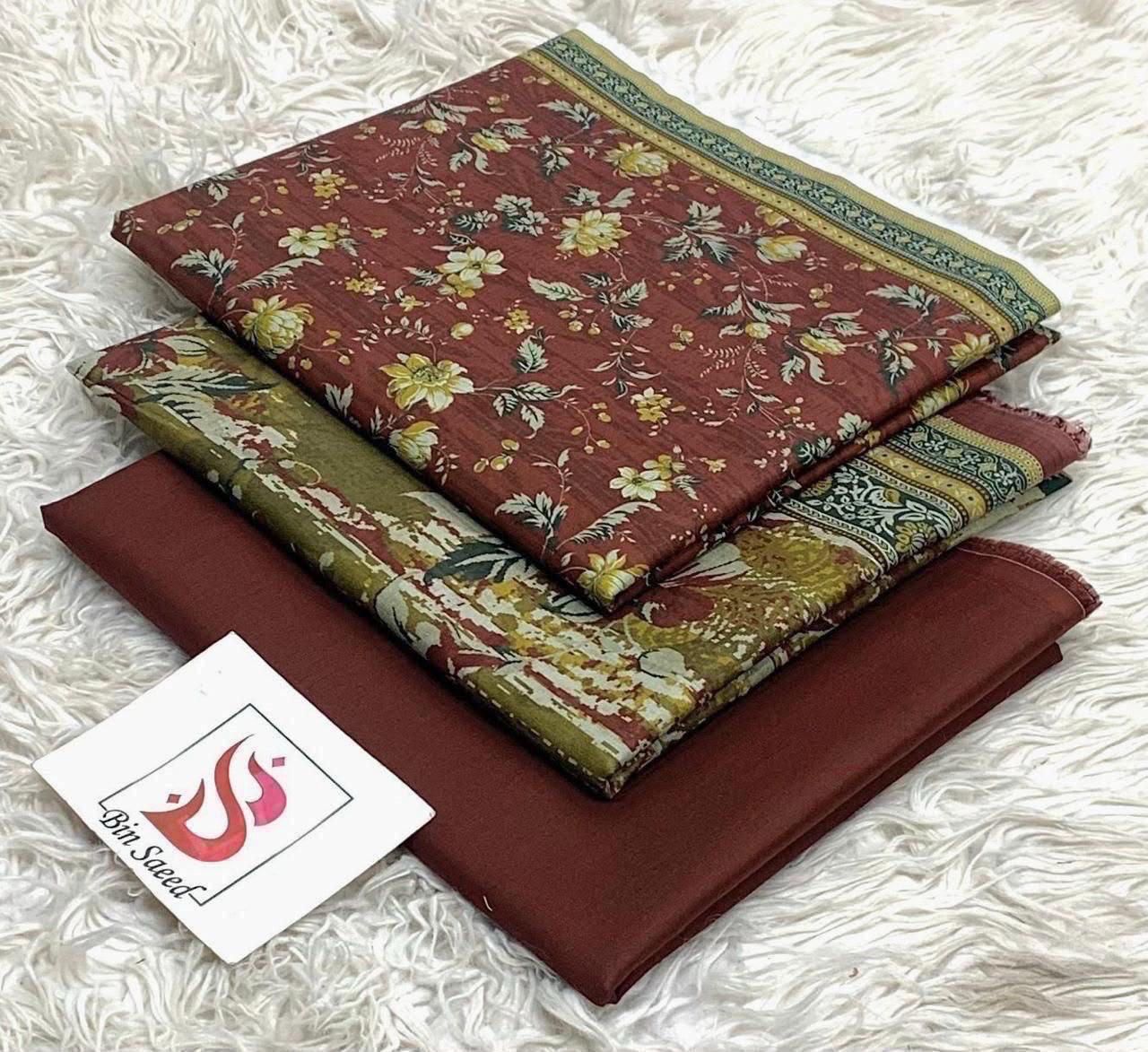 Bin Saeed Printed Lawn Collection | Women's Summer Lawn Suits