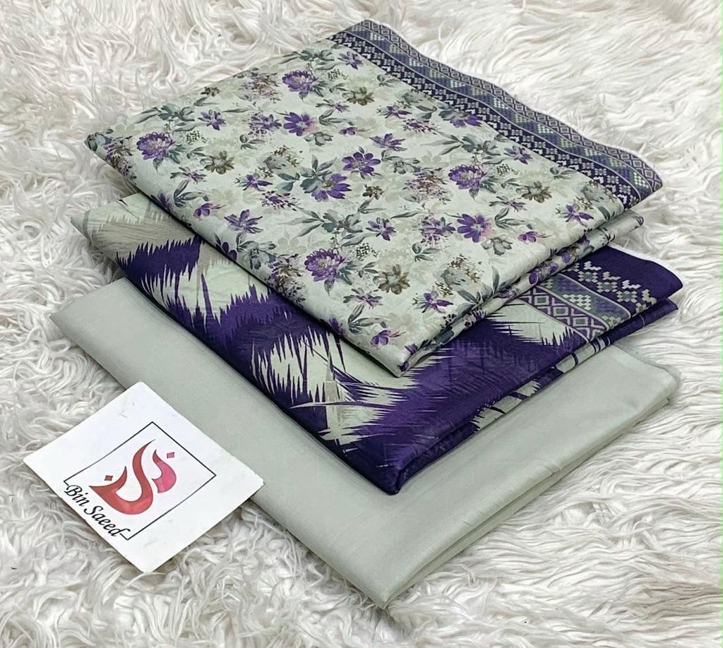 Bin Saeed Printed Lawn Collection | Women's Summer Lawn Suits
