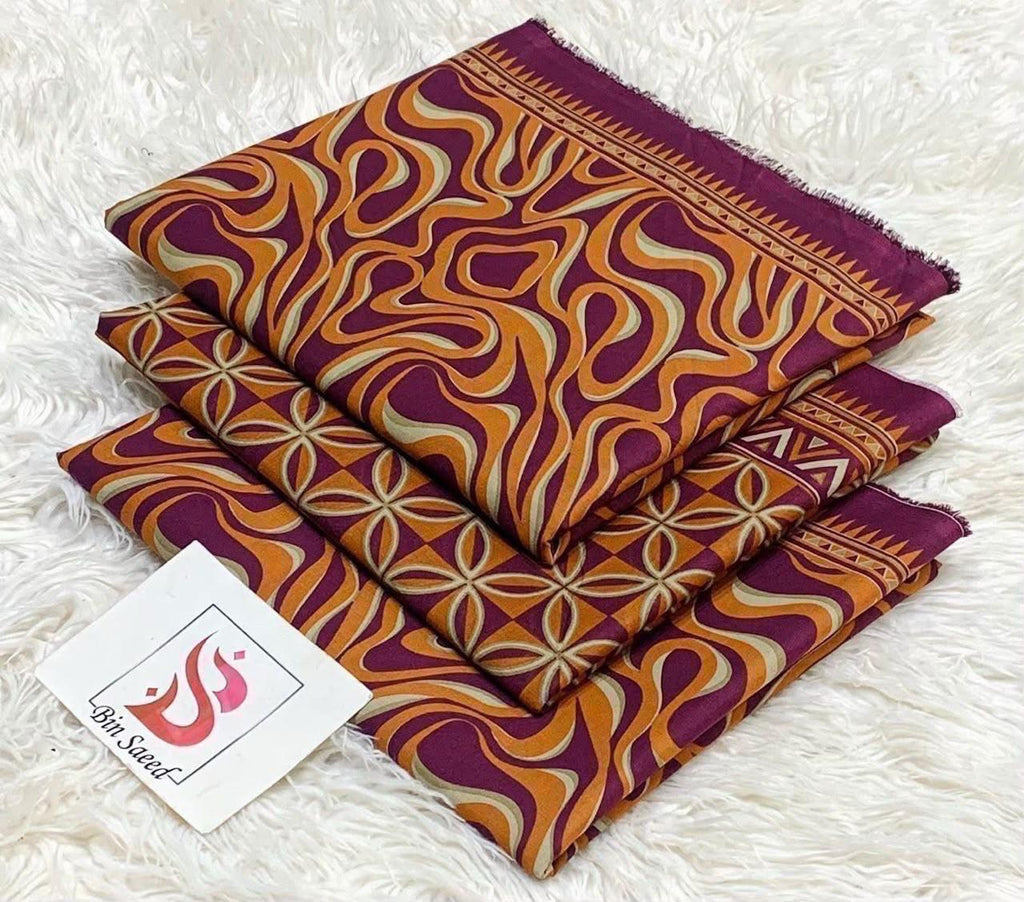 Bin Saeed Printed Lawn Collection | Women's Summer Lawn Suits