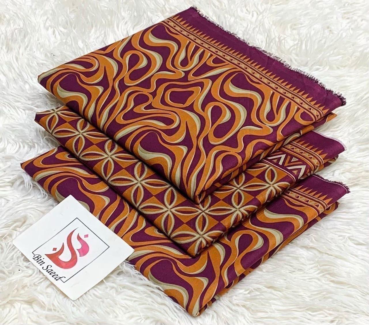 Bin Saeed Printed Lawn Collection | Women's Summer Lawn Suits