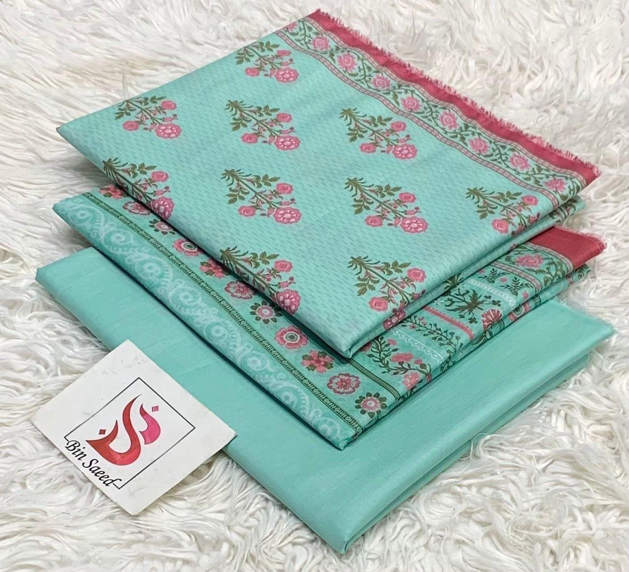Bin Saeed Printed Lawn Collection | Women's Summer Lawn Suits