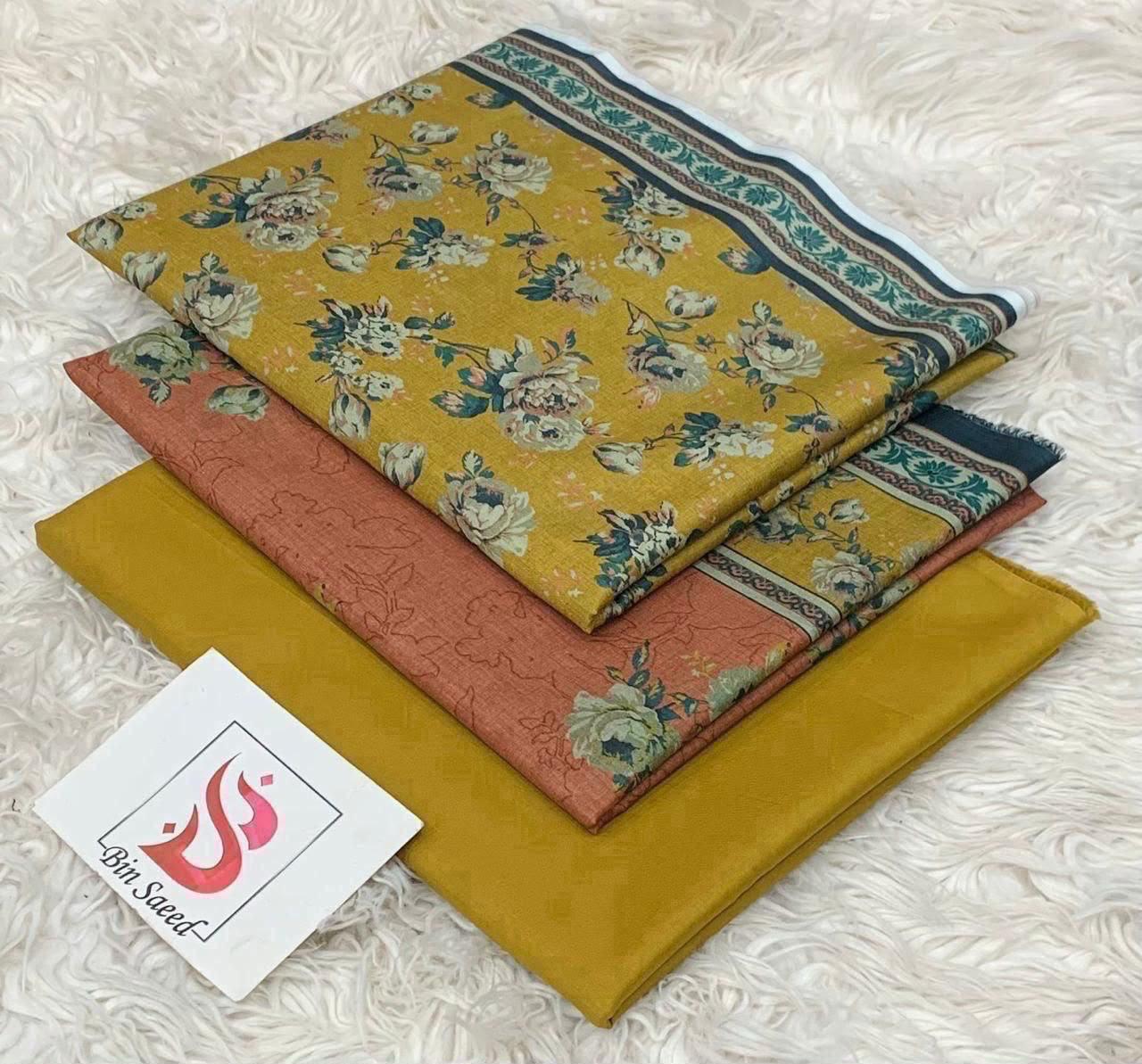 Bin Saeed Printed Lawn Collection | Women's Summer Lawn Suits