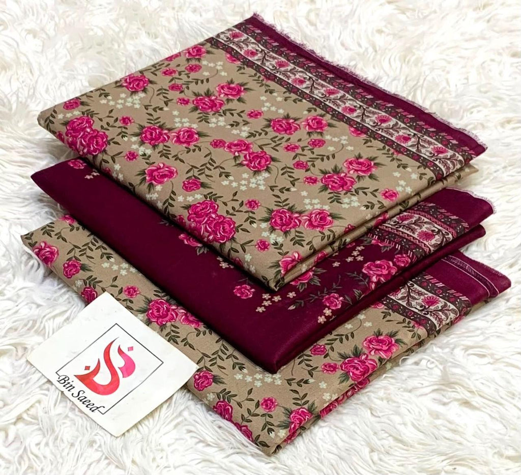 Bin Saeed Printed Lawn Collection | Women's Summer Lawn Suits