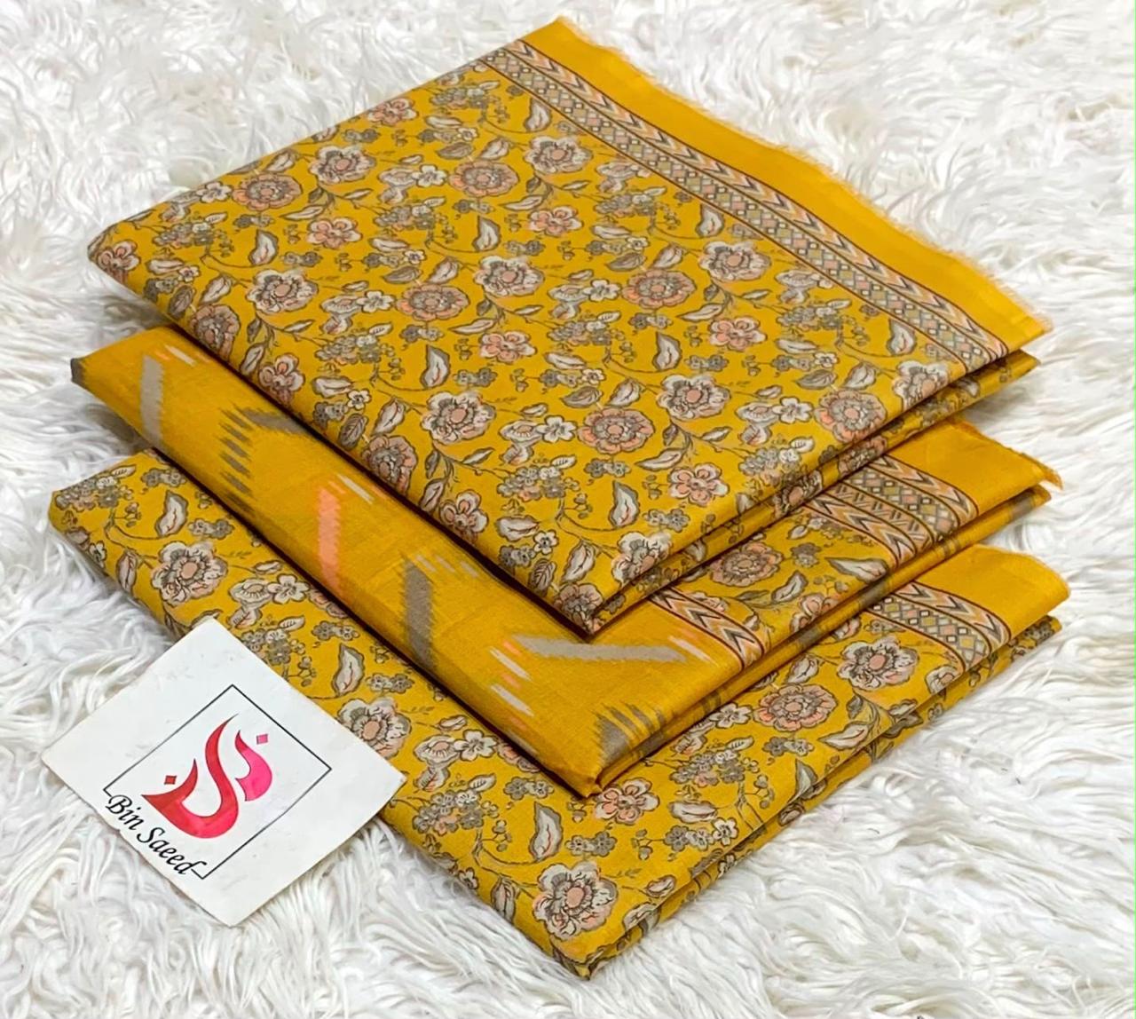 Bin Saeed Printed Lawn Collection | Women's Summer Lawn Suits