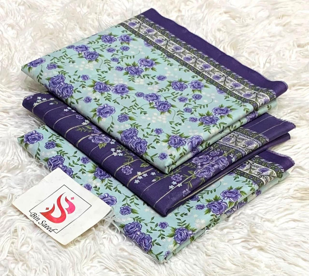 Bin Saeed Printed Lawn Collection | Women's Summer Lawn Suits