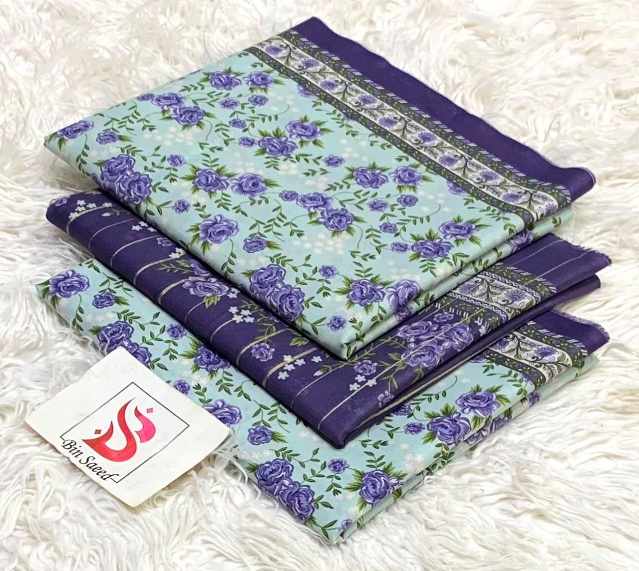 Bin Saeed Printed Lawn Collection | Women's Summer Lawn Suits