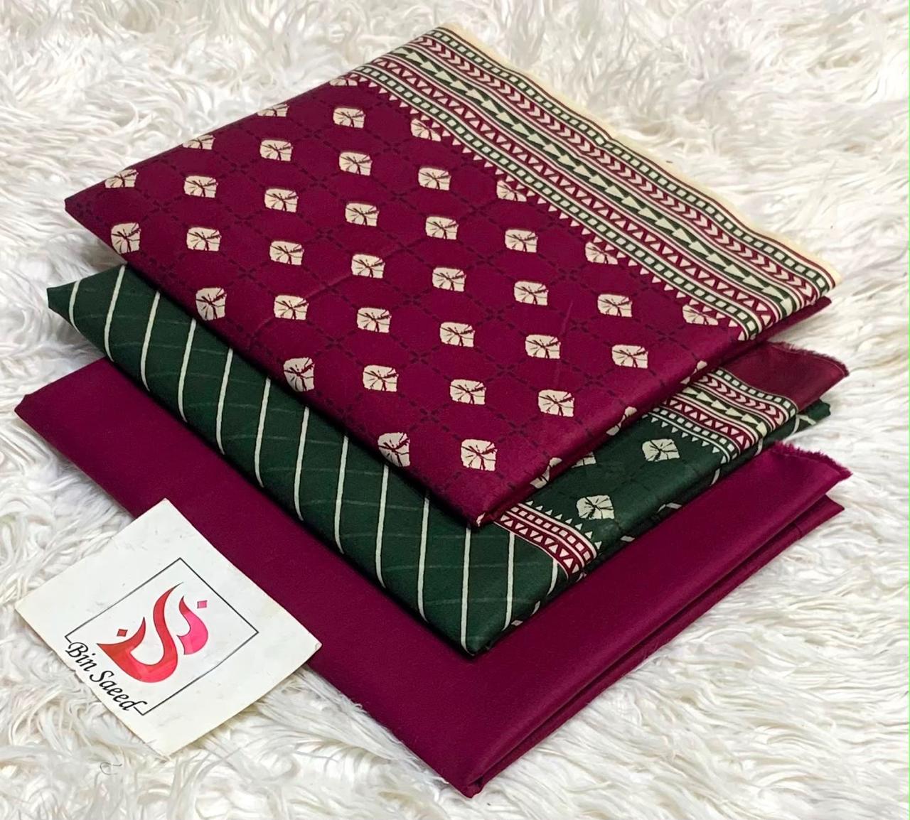 Bin Saeed Printed Lawn Collection | Women's Summer Lawn Suits
