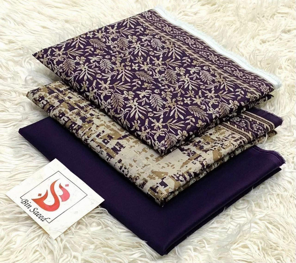 Bin Saeed Printed Lawn Collection | Women's Summer Lawn Suits
