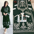 Premium Embroidered Airjet Lawn Suit for Women