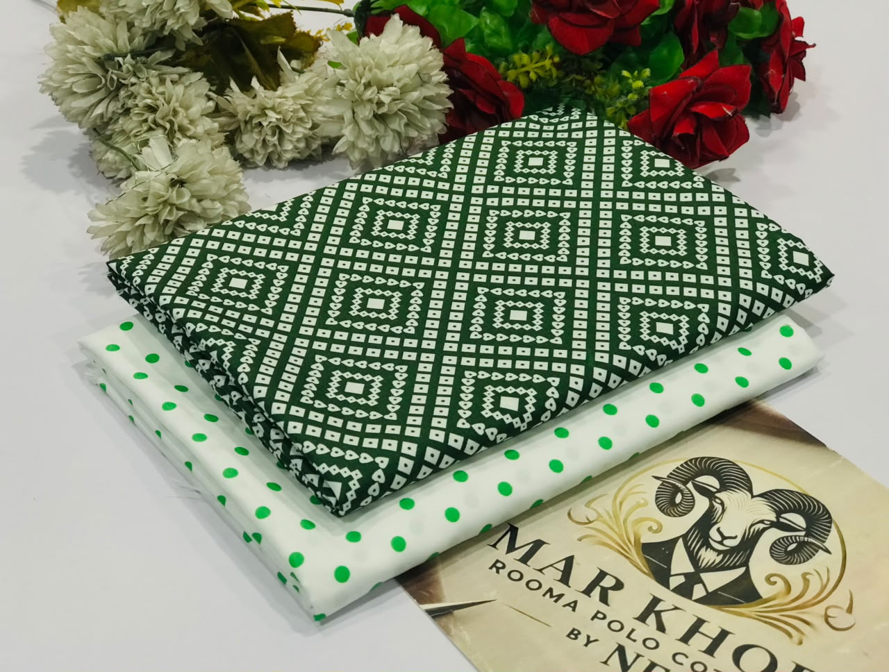 Markhor Rooma Polo Cotton™️ – 14th August Azadi Prints 2026 | Unstitched 2-Piece Suit