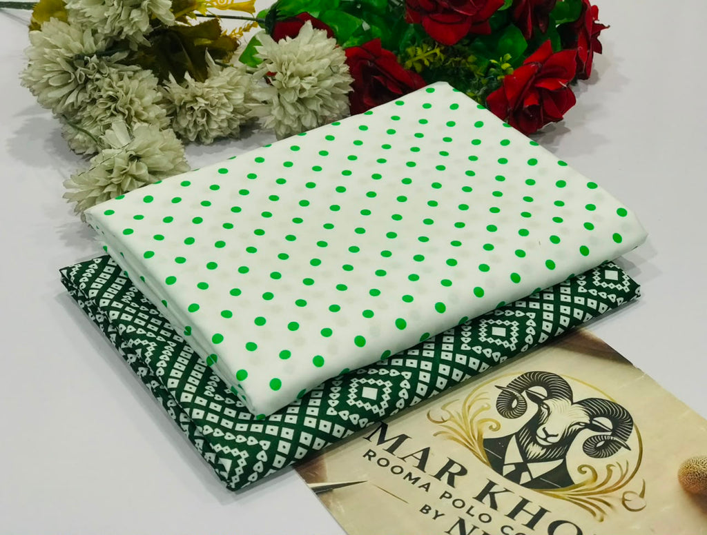 Markhor Rooma Polo Cotton™️ – 14th August Azadi Prints 2026 | Unstitched 2-Piece Suit