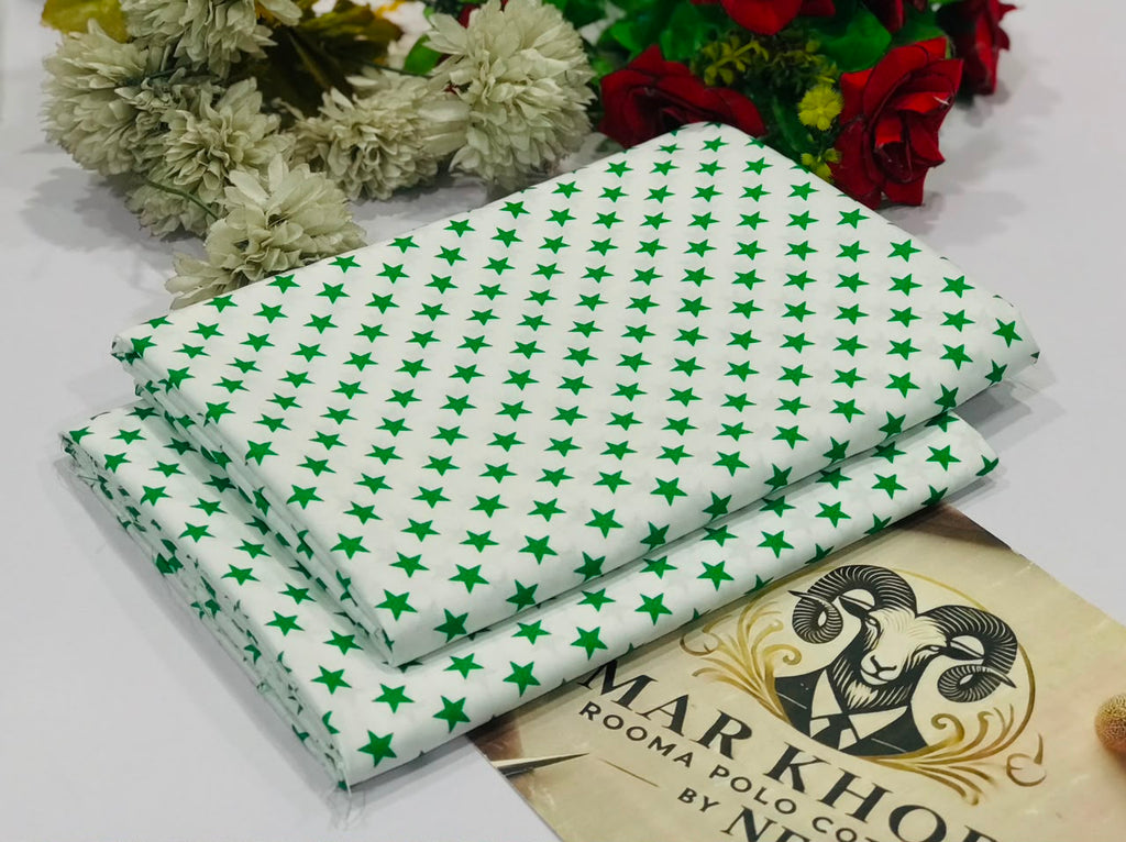 Markhor Rooma Polo Cotton™️ – 14th August Azadi Prints 2026 | Unstitched 2-Piece Suit