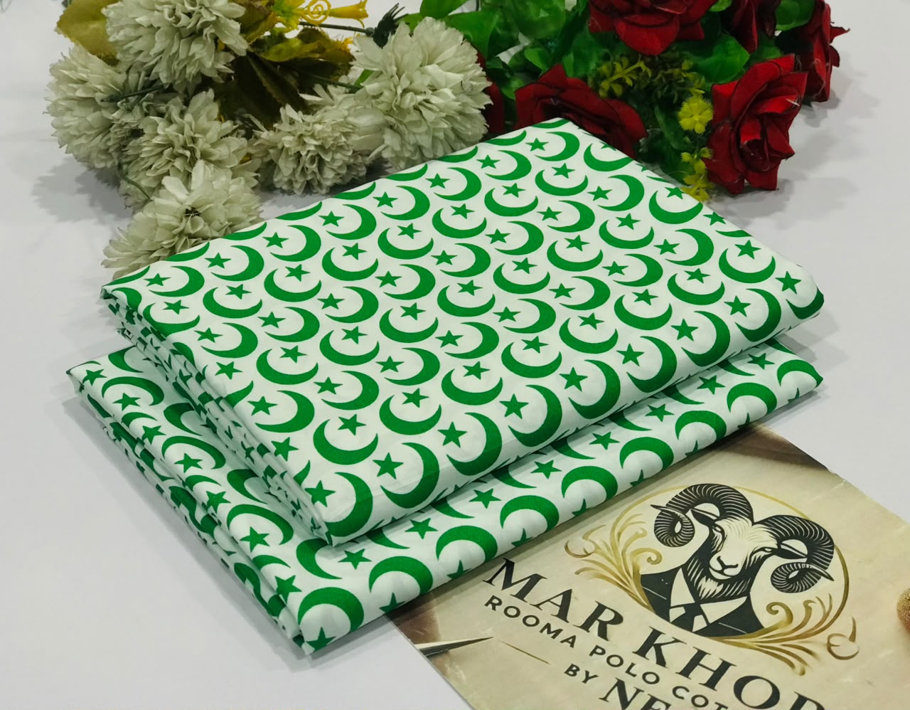 Markhor Rooma Polo Cotton™️ – 14th August Azadi Prints 2026 | Unstitched 2-Piece Suit