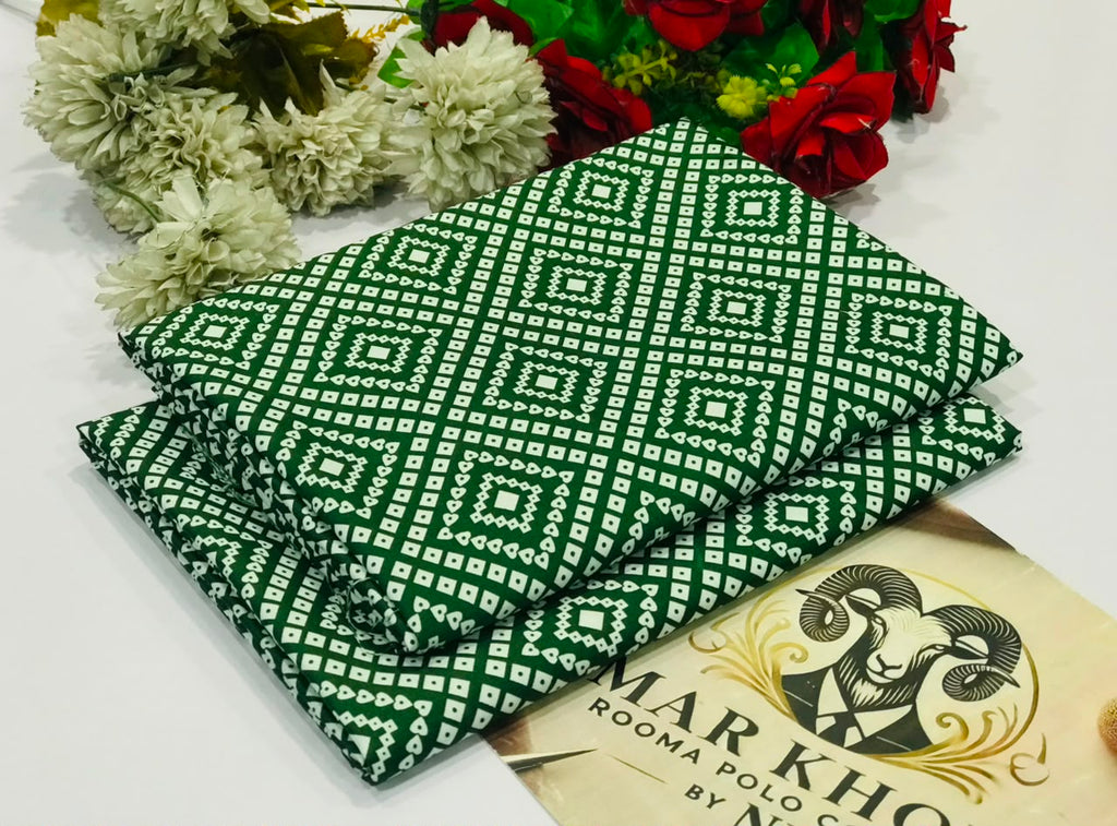 Markhor Rooma Polo Cotton™️ – 14th August Azadi Prints 2026 | Unstitched 2-Piece Suit
