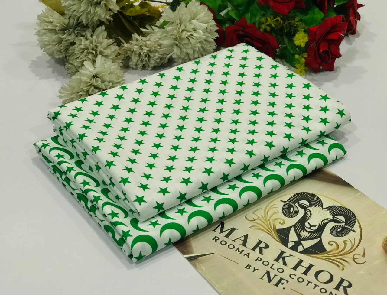 Markhor Rooma Polo Cotton™️ – 14th August Azadi Prints 2026 | Unstitched 2-Piece Suit
