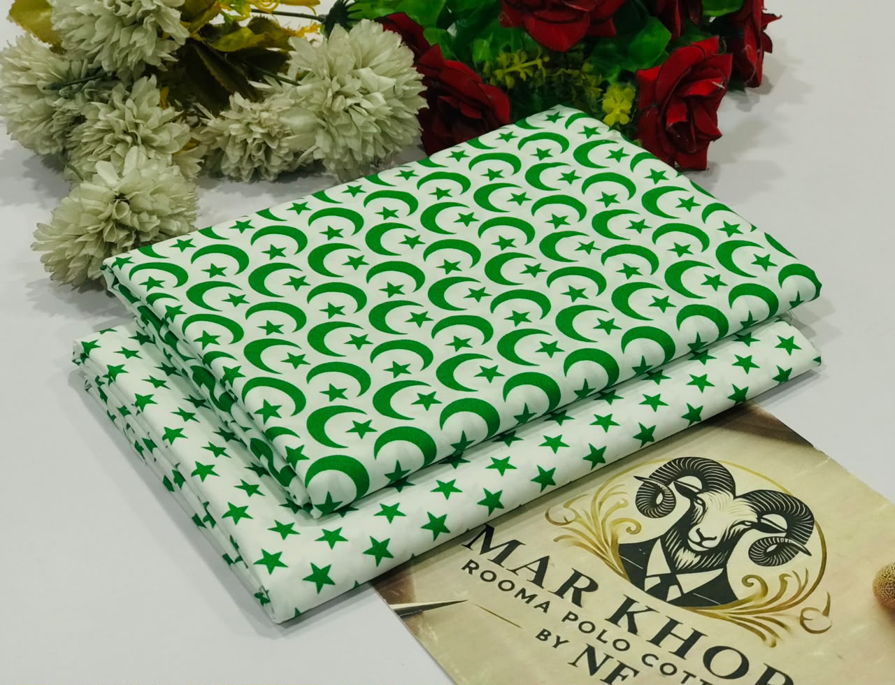 Markhor Rooma Polo Cotton™️ – 14th August Azadi Prints 2026 | Unstitched 2-Piece Suit