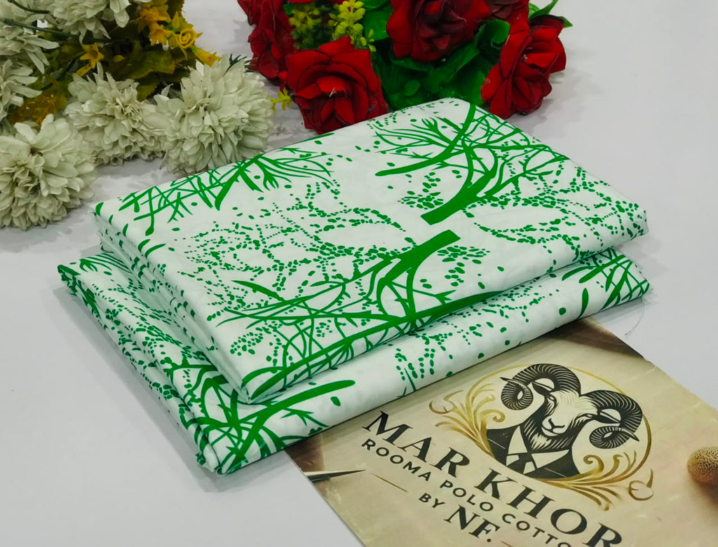 Markhor Rooma Polo Cotton™️ – 14th August Azadi Prints 2026 | Unstitched 2-Piece Suit