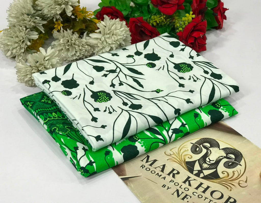 Markhor Rooma Polo Cotton™️ – 14th August Azadi Prints 2026 | Unstitched 2-Piece Suit
