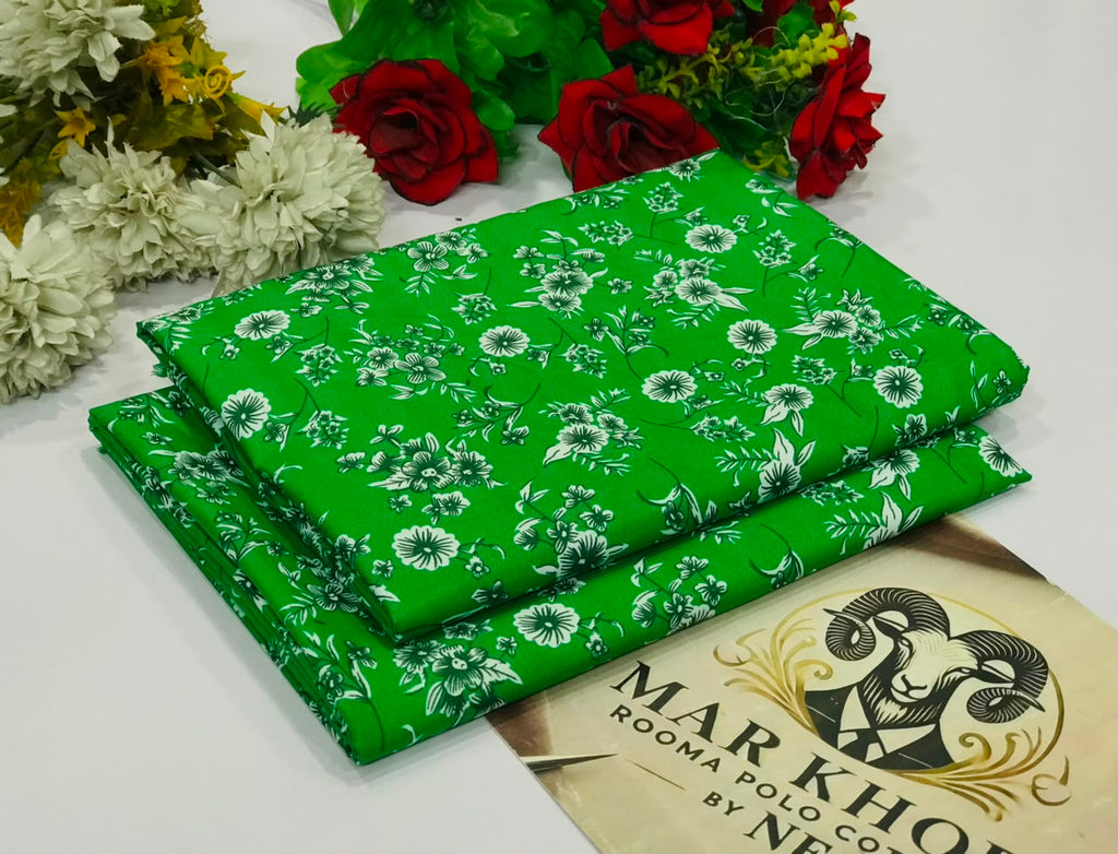 Markhor Rooma Polo Cotton™️ – 14th August Azadi Prints 2026 | Unstitched 2-Piece Suit