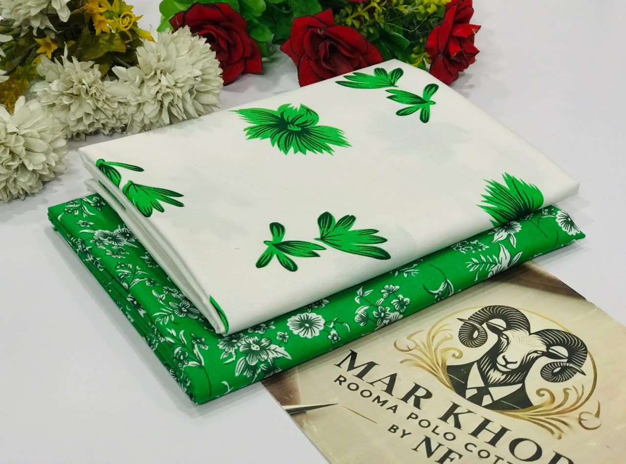 Markhor Rooma Polo Cotton™️ – 14th August Azadi Prints 2026 | Unstitched 2-Piece Suit