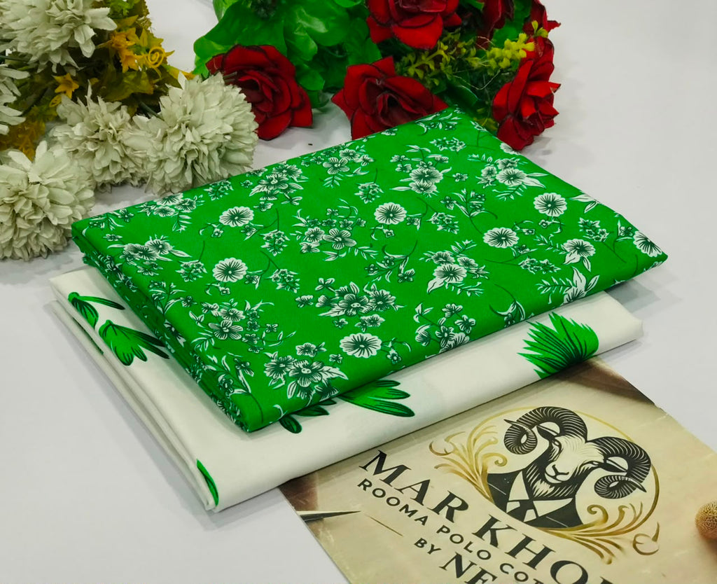 Markhor Rooma Polo Cotton™️ – 14th August Azadi Prints 2026 | Unstitched 2-Piece Suit