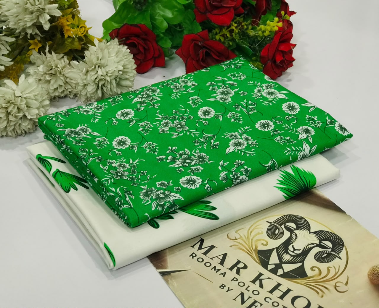 Markhor Rooma Polo Cotton™️ – 14th August Azadi Prints 2026 | Unstitched 2-Piece Suit