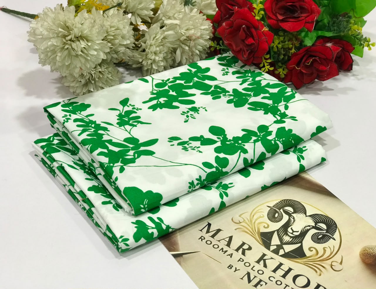 Markhor Rooma Polo Cotton™️ – 14th August Azadi Prints 2026 | Unstitched 2-Piece Suit