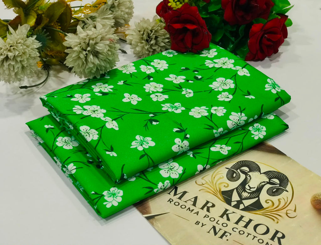 Markhor Rooma Polo Cotton™️ – 14th August Azadi Prints 2026 | Unstitched 2-Piece Suit