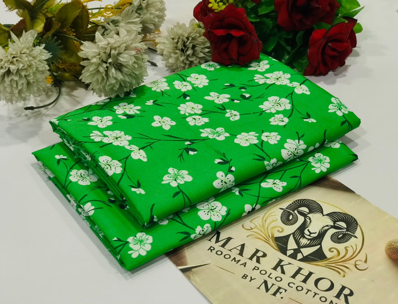 Markhor Rooma Polo Cotton™️ – 14th August Azadi Prints 2026 | Unstitched 2-Piece Suit