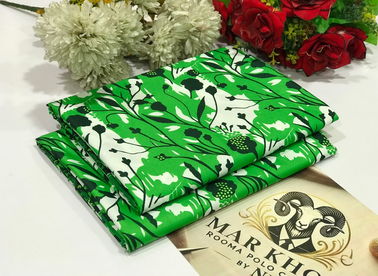Markhor Rooma Polo Cotton™️ – 14th August Azadi Prints 2026 | Unstitched 2-Piece Suit