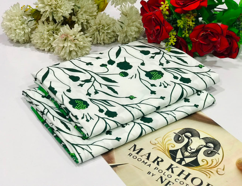 Markhor Rooma Polo Cotton™️ – 14th August Azadi Prints 2026 | Unstitched 2-Piece Suit