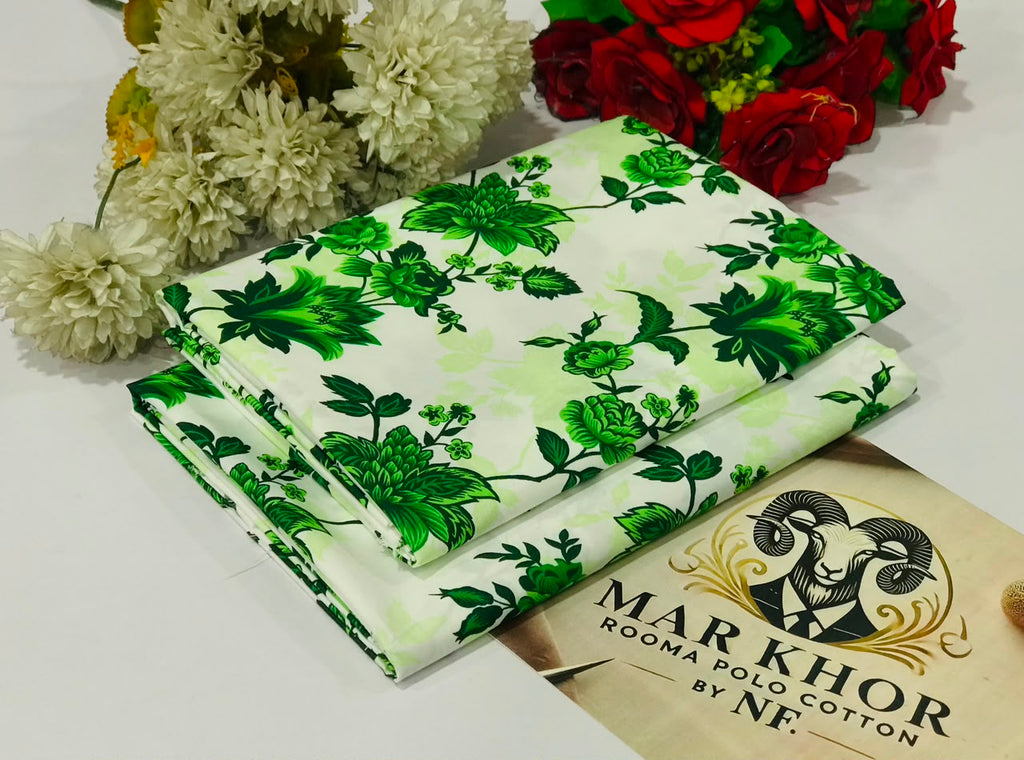 Markhor Rooma Polo Cotton™️ – 14th August Azadi Prints 2026 | Unstitched 2-Piece Suit