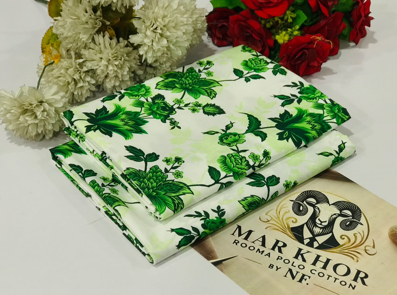 Markhor Rooma Polo Cotton™️ – 14th August Azadi Prints 2026 | Unstitched 2-Piece Suit